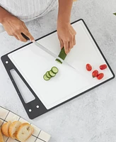 JoyJolt Plastic 3 Piece Cutting Board Set