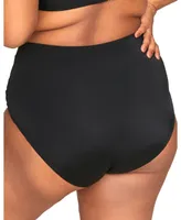 Adore Me Plus Enisa Swimwear High-Waist Bikini Bottom