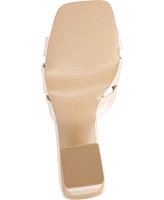 Journee Collection Women's Ellington Block Heel Dress Sandals
