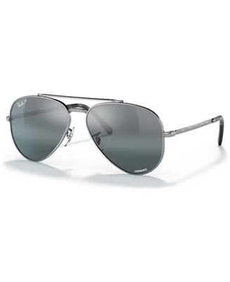 Ray-Ban Unisex Polarized Sunglasses, New Aviator, Sunglass Hut Exclusive