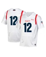 Men's Under Armour White Navy Midshipmen 2022 Special Games Replica Jersey