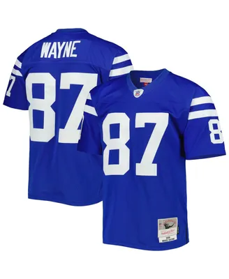 Men's Mitchell & Ness Reggie Wayne Royal Indianapolis Colts 2006 Legacy Replica Jersey