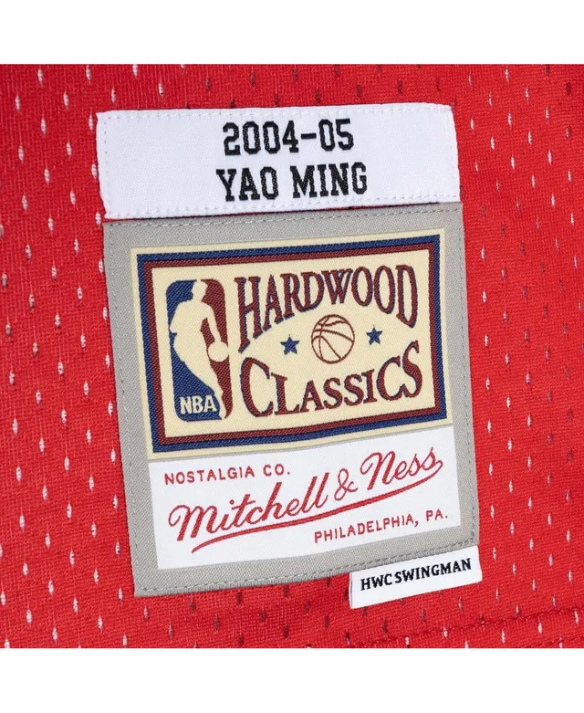 Yao Ming Houston Rockets Mitchell & Ness Hardwood Classics Lunar New Year  Swingman Jersey - Red