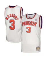 Men's Mitchell & Ness Stephon Marbury White Phoenix Suns 2002-03 Hardwood Classics Swingman Jersey