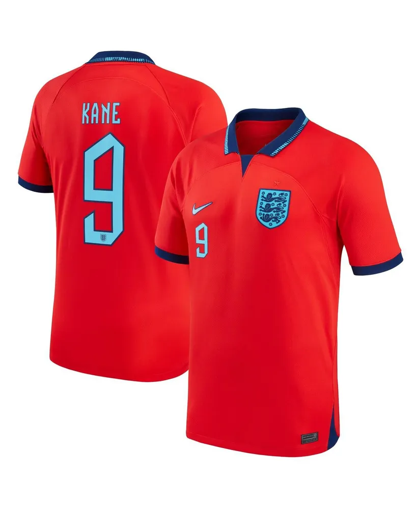 Men's Nike Harry Kane Red England National Team 2022/23 Away Breathe Stadium Replica Player Jersey