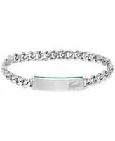 Lacoste Men's Stainless Steel Box Chain Bracelet