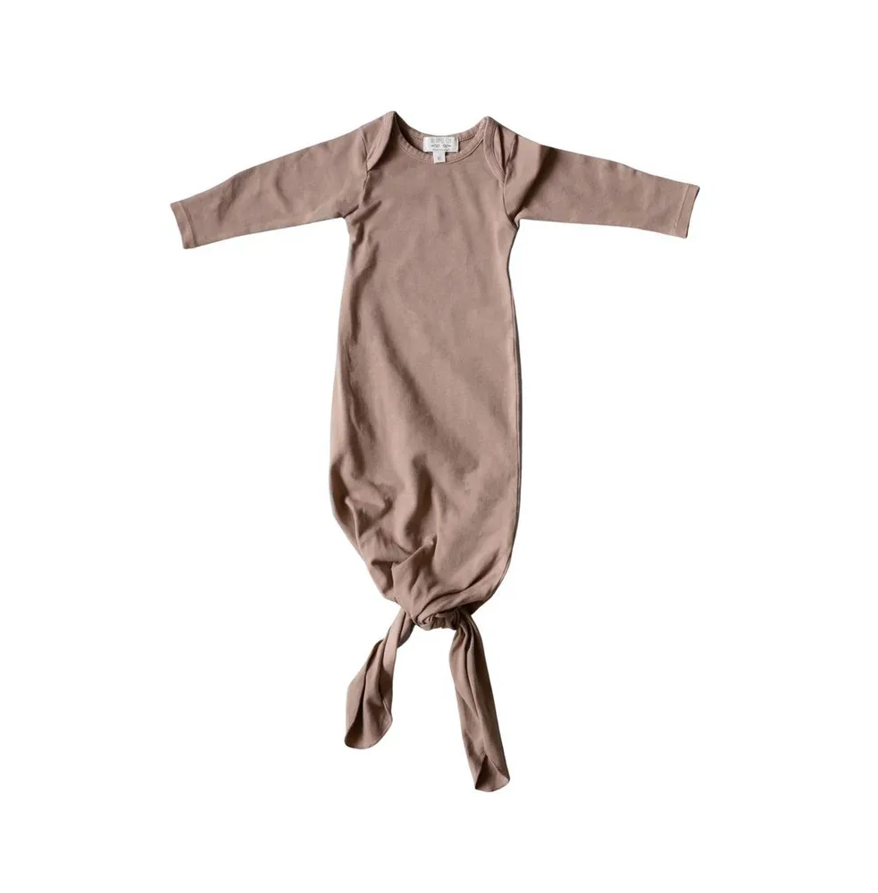 Baby Boy and Girl Soft Plant Dyed Sleep Gown
