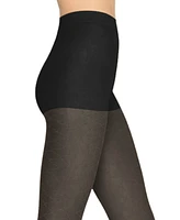 Women's European Made Cross Pattern Tights