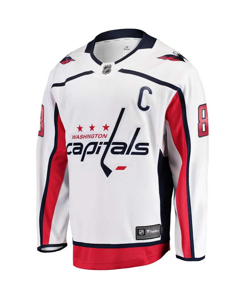 Men's Fanatics Alexander Ovechkin White Washington Capitals Breakaway Player Jersey