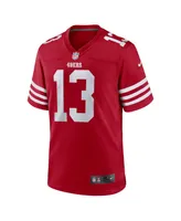 Men's Nike Brock Purdy Scarlet San Francisco 49ers Game Player Jersey