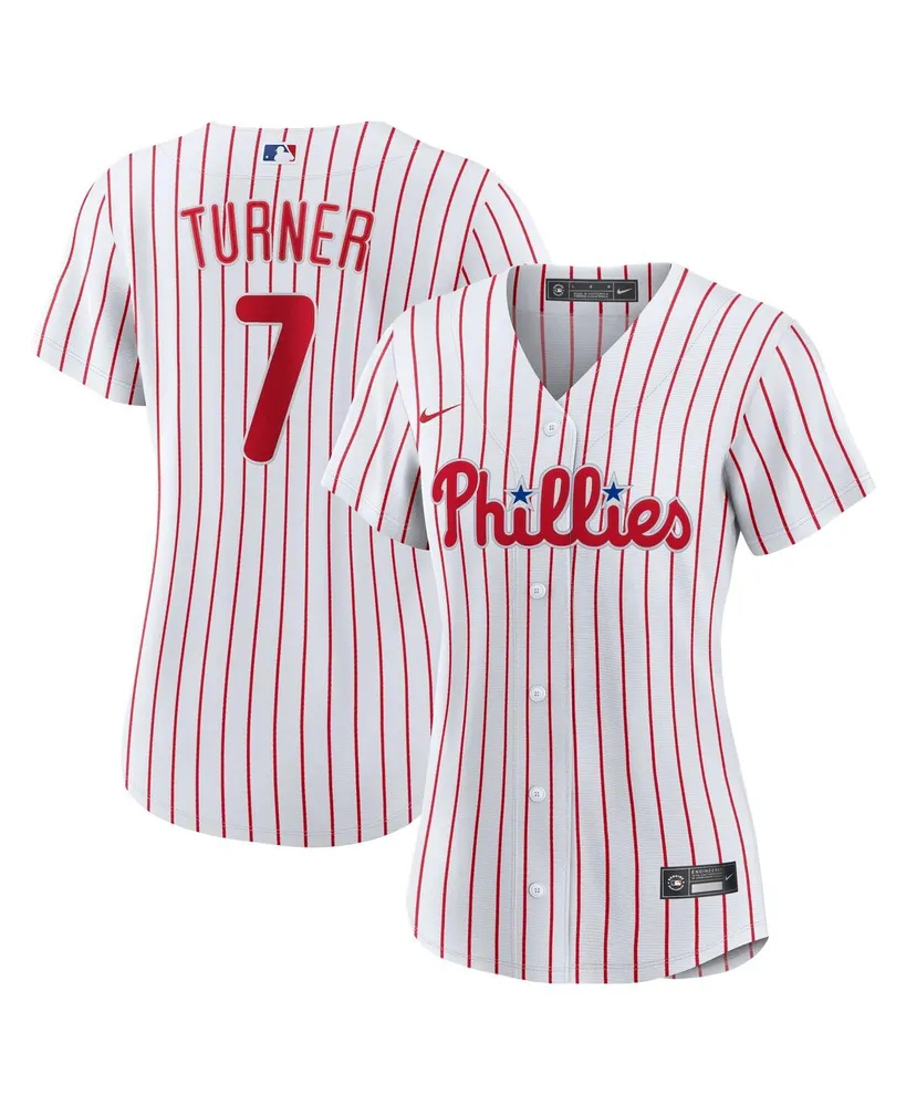 Women's Nike Trea Turner White Philadelphia Phillies Home Replica Player Jersey