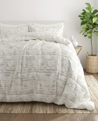Home Collection Piece Premium Ultra Soft Distressed Field Comforter Set