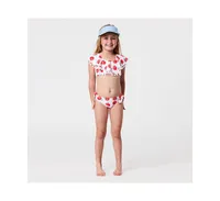Toddler, Child Girls Juicy Fruit Sustainable Flounce Bikini