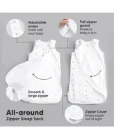 KeaBabies Organic Baby Sleep Sack Wearable Blanket, Sleeping Bag 0-24 Months, Sacks (KeaStory)