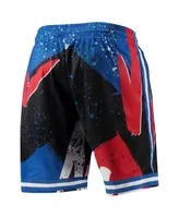 Men's Mitchell & Ness Royal Chicago Cubs Hyper Hoops Shorts