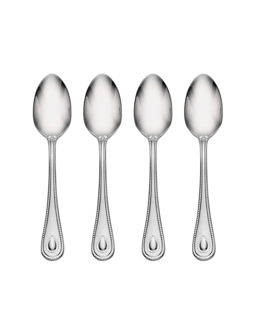 Lenox French Perle Teaspoons, Set of 4