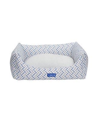 JoJo Modern Pets Waikiki Eco-Fabric Bolster Dog Bed - Medium