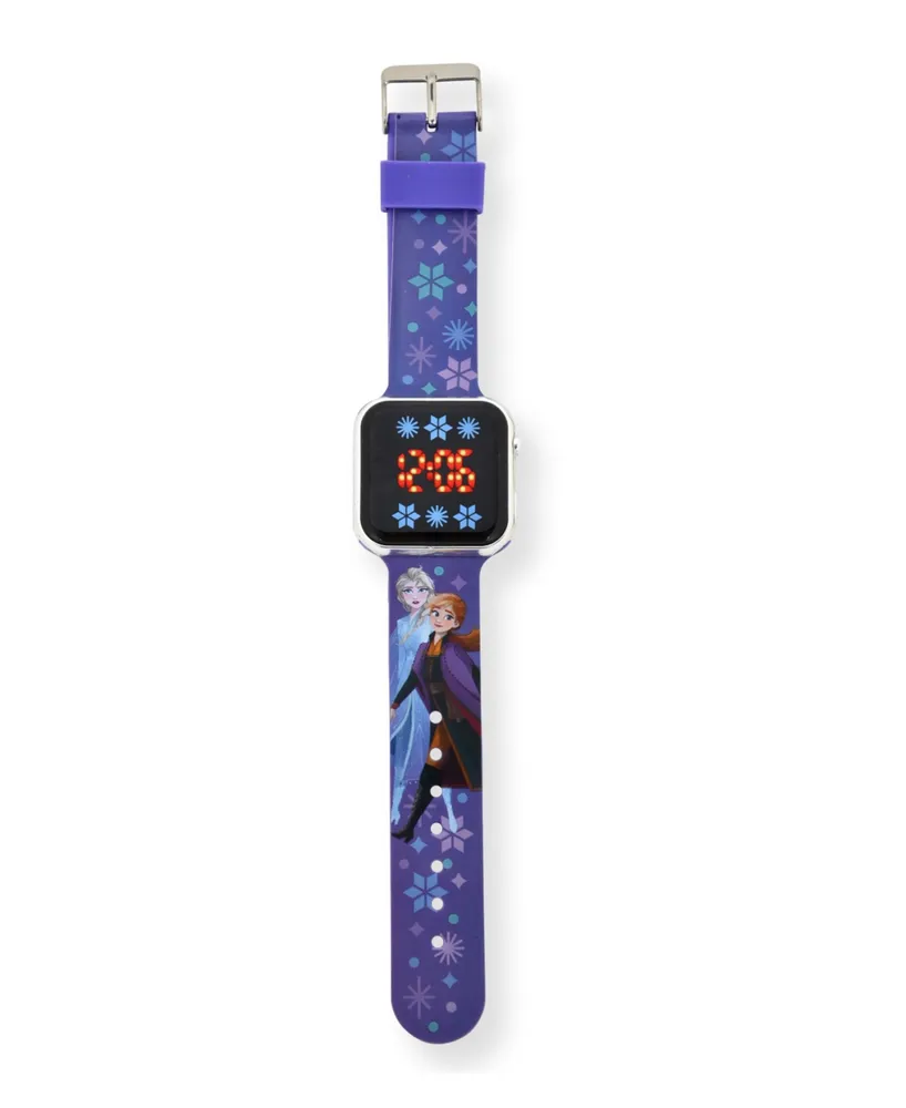 Accutime Frozen 2 Elsa & Anna Kids Interactive Watch, Blue | eBay