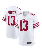 Men's Nike Brock Purdy White San Francisco 49ers Game Player Jersey