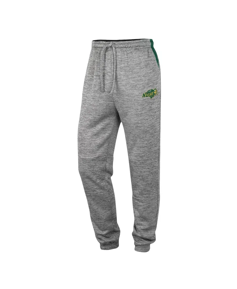 Men's Colosseum Gray Ndsu Bison Worlds to Conquer Sweatpants
