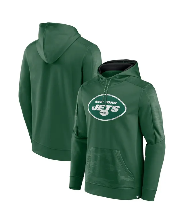 Men's Fanatics Branded Green New York Jets On The Ball Pullover Hoodie