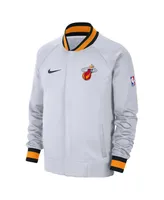 Men's Nike White/Black Miami Heat 2022/23 City Edition Showtime Thermaflex Full-Zip Jacket