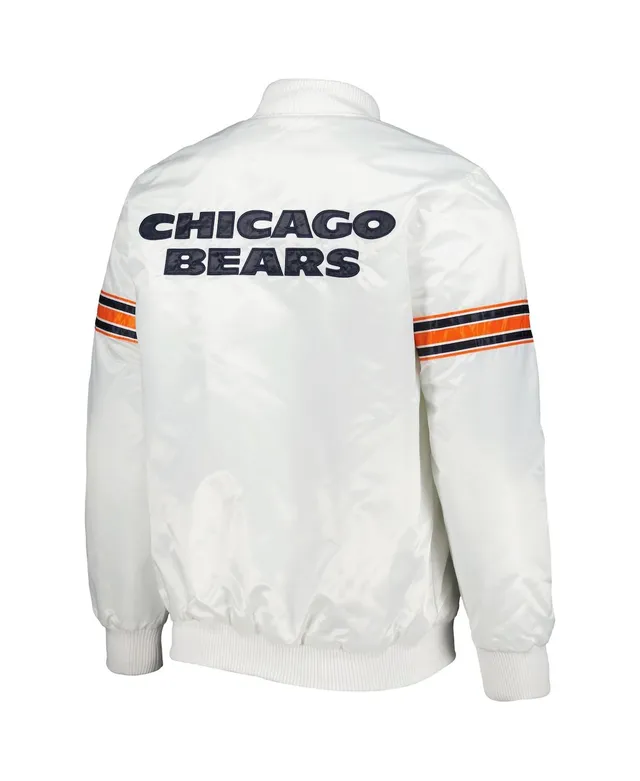 Tommy Hilfiger Navy Chicago Bears Full-zip Varsity Jacket