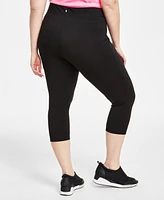 Id Ideology Plus Size Capri Leggings, Created for Macy's