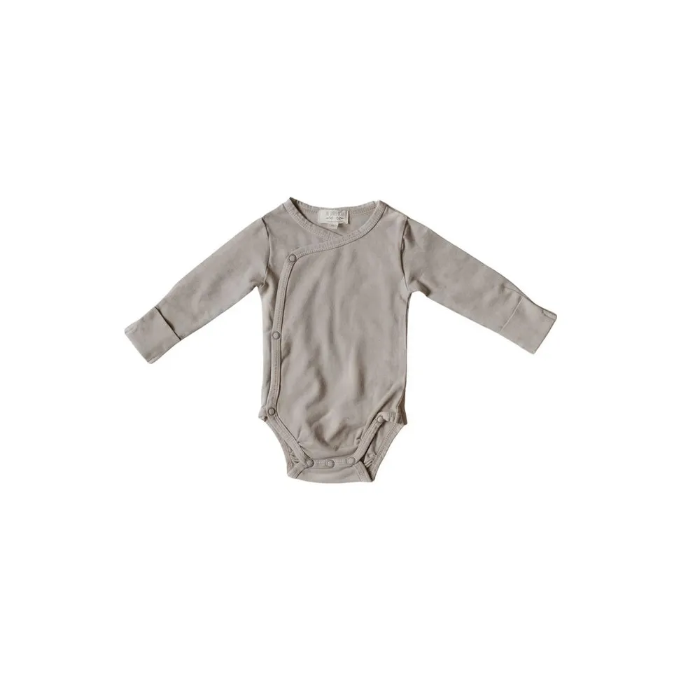 The Simple Folk Baby Organic Cotton Plant Dyed Wrap Kimono