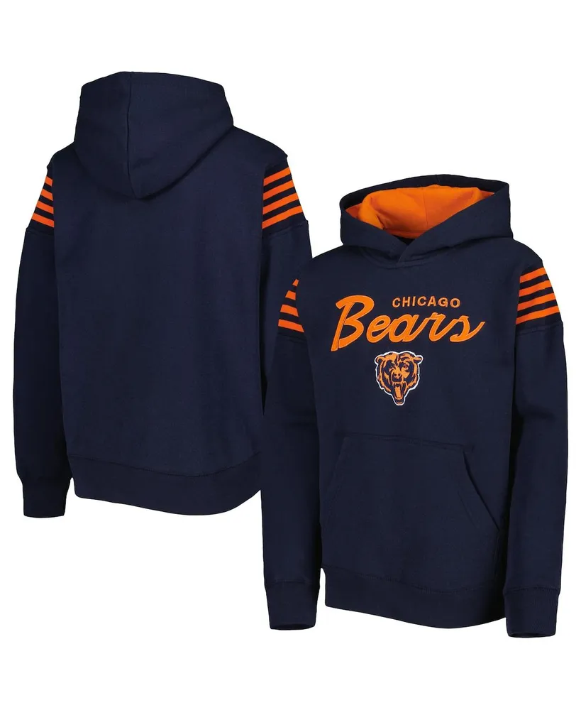 Outerstuff Youth Boys Navy, Heather Gray Chicago Bears Double Up Pullover  Hoodie and Pants Set