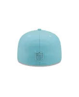 Men's New Era Aqua Dallas Cowboys Color Pack 59FIFTY Fitted Hat