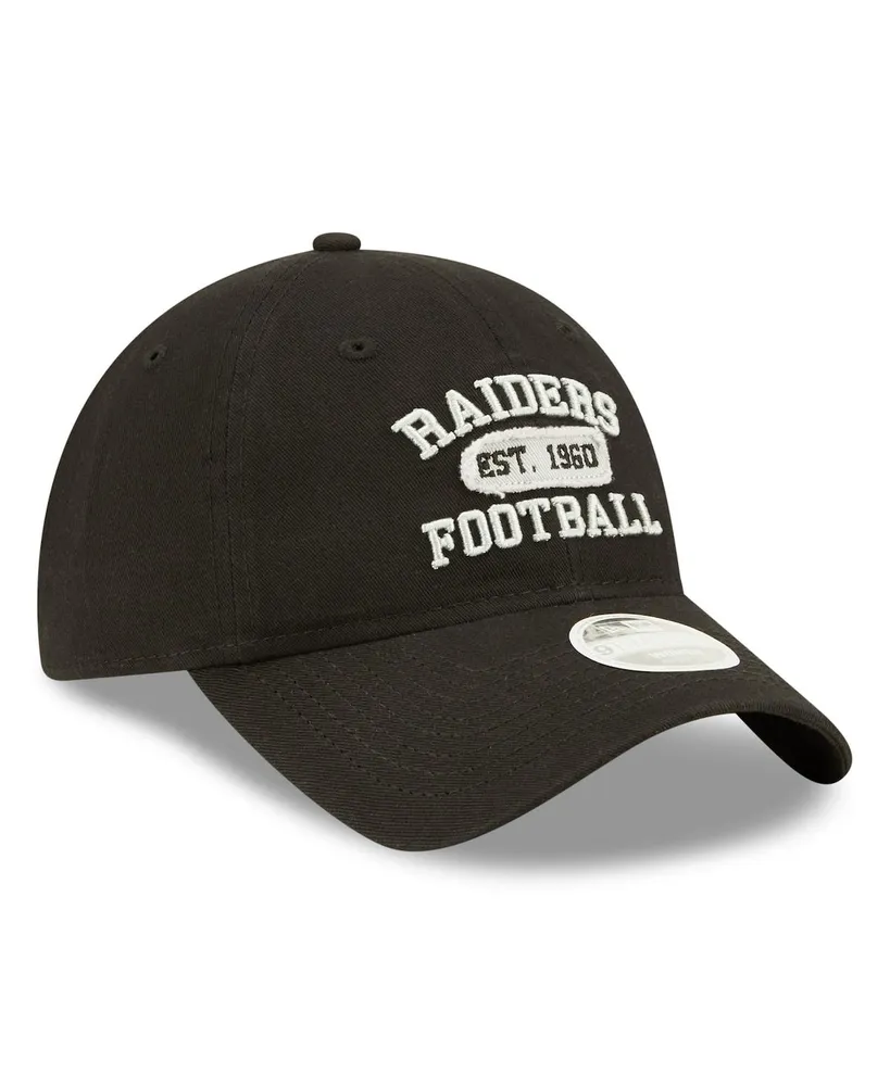 Women's New Era Black Las Vegas Raiders Formed 9Twenty Adjustable Hat