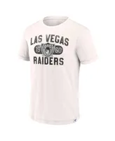 Men's Fanatics White Las Vegas Raiders Team Act Fast T-shirt