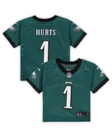 Infant Boys and Girls Nike Jalen Hurts Midnight Green Philadelphia Eagles Game Jersey