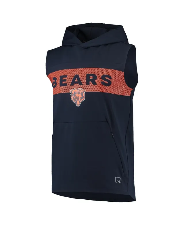 Chicago Bears Nike RFLCTV Chevron Pullover Hoodie - Black