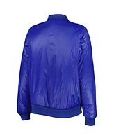 Women's G-iii 4Her by Carl Banks Oatmeal, Royal Buffalo Bills Switchback Reversible Full-Zip Jacket