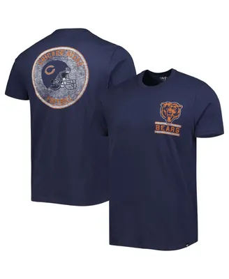 Men's '47 Brand Navy Chicago Bears Open Field Franklin T-shirt