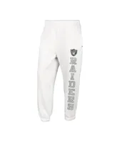 Women's '47 Brand Oatmeal Las Vegas Raiders Harper Joggers