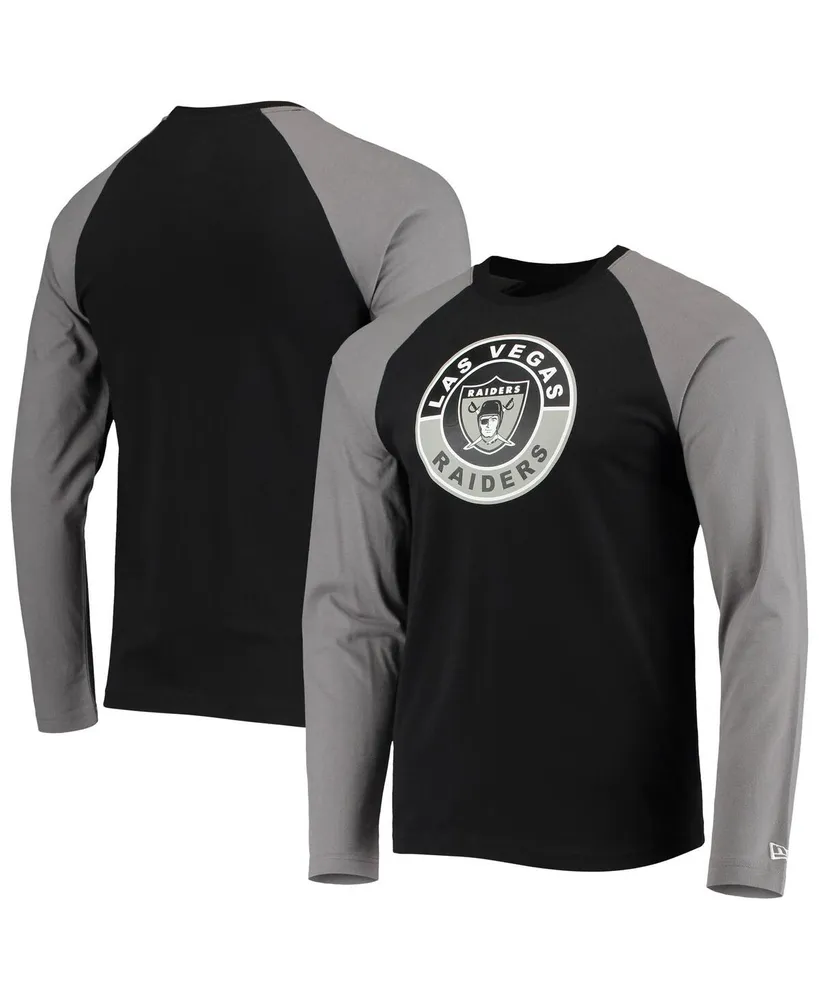 Men's Las Vegas Raiders New Era Black Combine Authentic Offsides Long  Sleeve T-Shirt