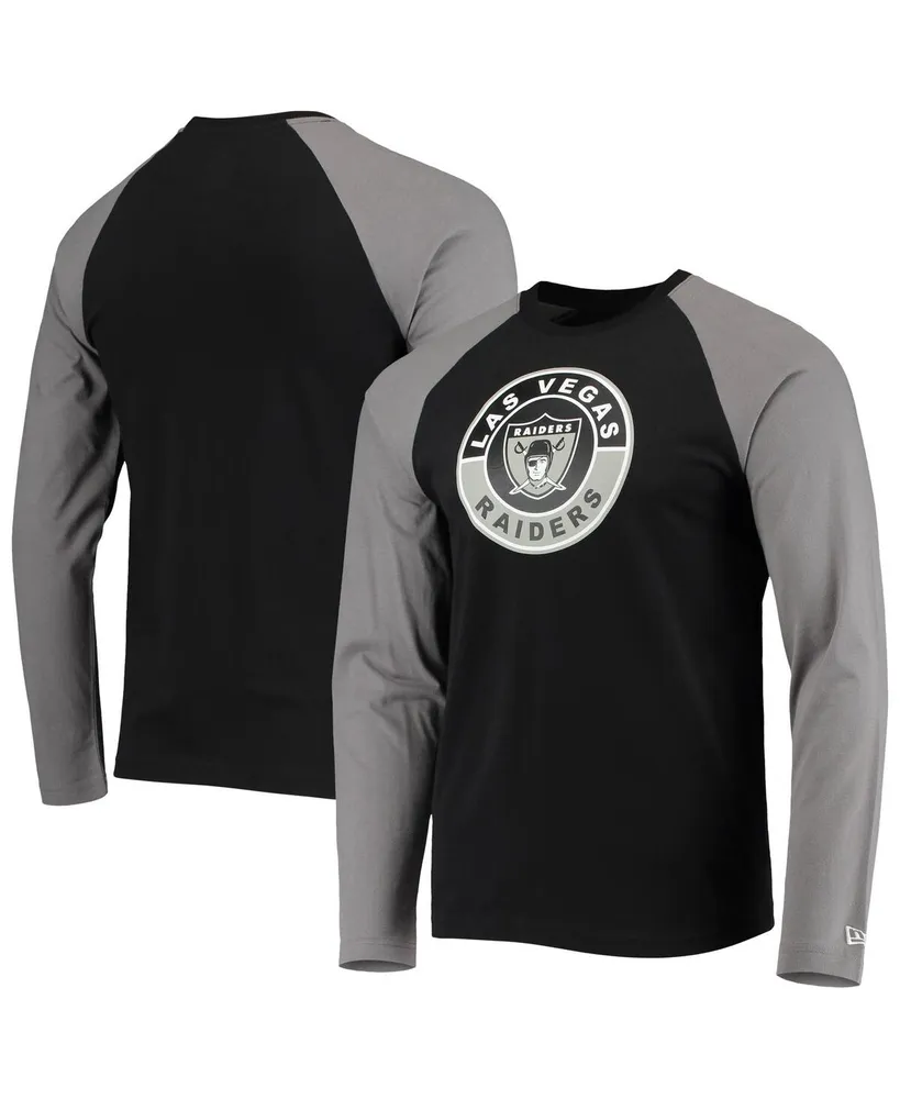 Las Vegas Raiders New Era Combine Authentic Offsides Long Sleeve T-Shirt -  Black