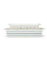 Lenox Blue Bay Rectangular Bakers 2-Piece Set