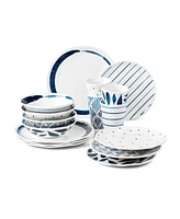 Lenox Blue Bay Melamine 16-Piece Dinnerware Set