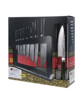 Cuisine::pro Damashiro Emperor Hisa Knife Block Set, 9 Piece