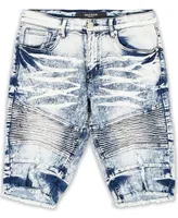 Reason Men's Big and Tall Cumberland Denim Shorts