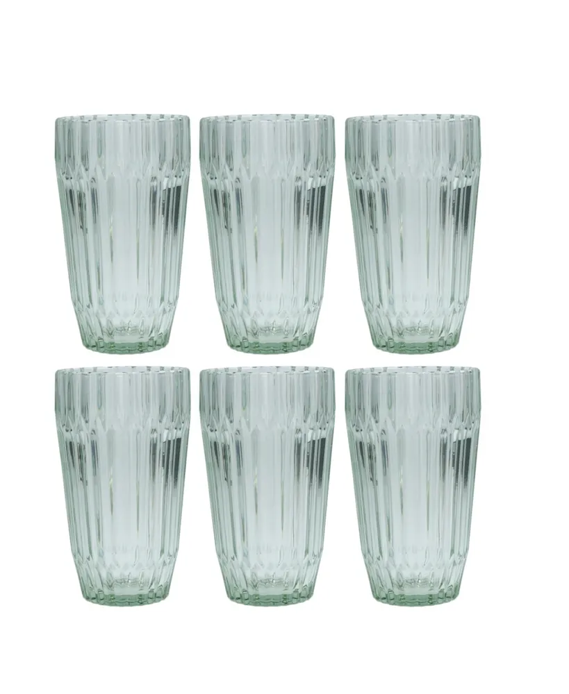 Fortessa Archie 14.8oz, Set of 6 Iced Beverage Glasses