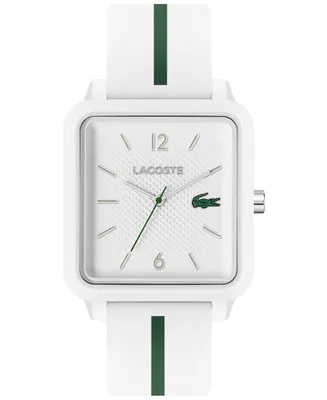 Lacoste Men's Studio Silicone Strap Watch 36mm x 38mm