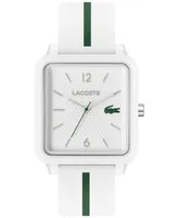 Lacoste Men's Studio Silicone Strap Watch 36mm x 38mm