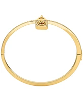 Michael Kors Pave Lock Charm Bangle