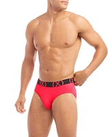 2(x)ist Men's Micro Sport No Show Performance Ready Brief, Pack of 3