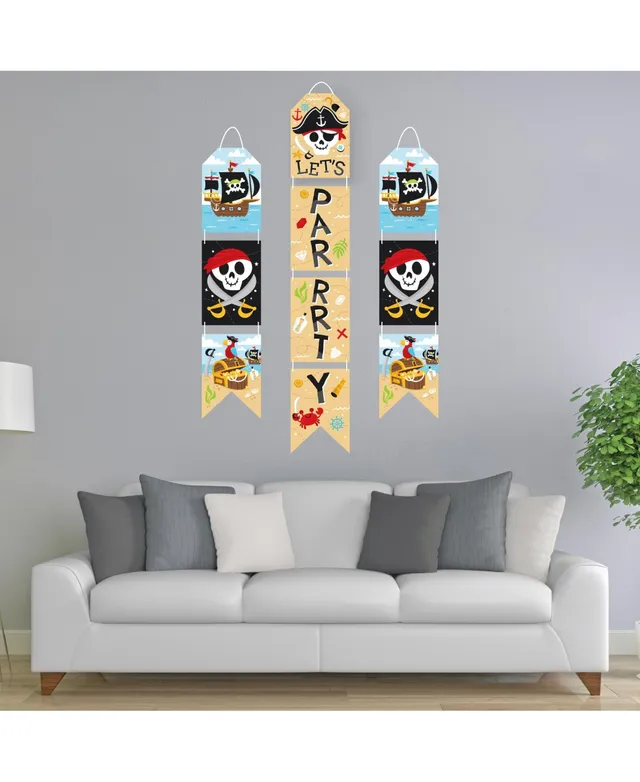 Big Dot of happiness Pirate Ship Adventures Door Banners Birthday